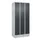 Z-garderobekast,HxBxD 1950x900x500mm,vak B 150/300mm,cil.-slot,sokkel