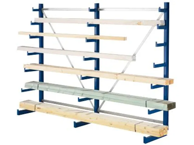 Draagarmstelling 2000x2700x590mm 7versch. Lange Armen Incl. Poot