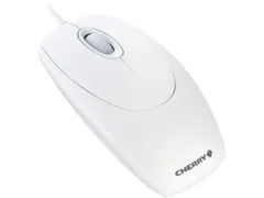 M5400 muis wit Usb+P/S2 M-5400-0 3 knoppen kabel