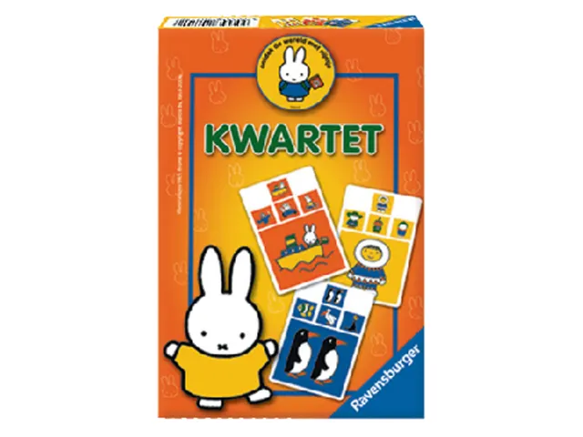 Spel Ravensburger Nijntje ontdekt de wereld kwartet