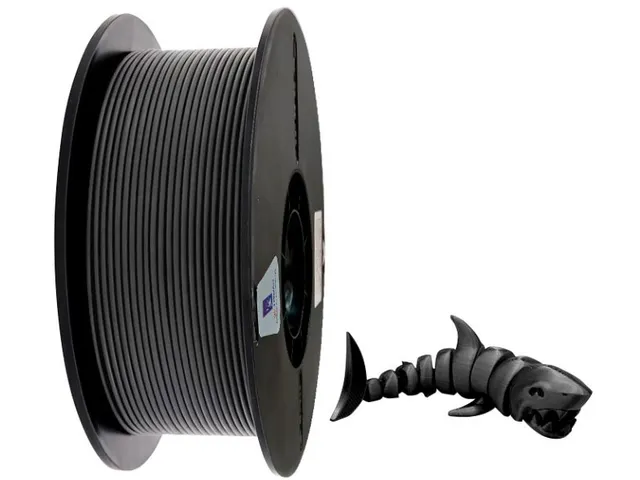 3D Filament PETG, 1 kg, 1,75 mm, noir