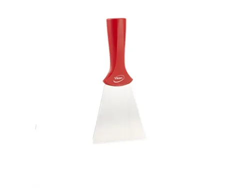 Handschraper/schroefdraad 4011-4 Rood, Breed, Rvs Blad, 100x205mm
