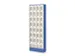 Bloc À Tiroirs Transparents 32Bacs Plastique Abs Corps Ral5007