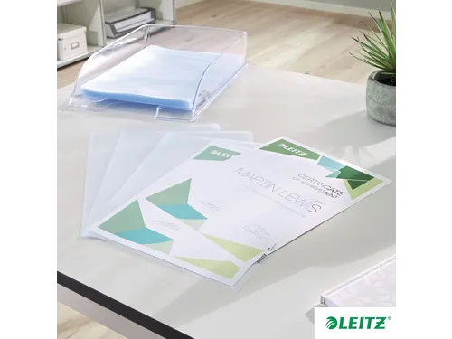 Insteekmap L-map Leitz 4060 Premium A4 0.11mm Pp Extra Sterk Generfd