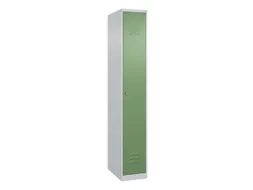 locker,HxBxD 1850x300x500mm,1vak,vak B 300mm,cil.-slot,staand op vloer