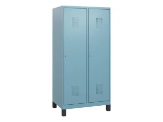schoollocker,HxBxD 1630x800x500mm,2vak,vak B 400mm,cil.-slot,voeten - 2