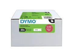 Labeltape Dymo LabelManager D1 12mm zwart 20st