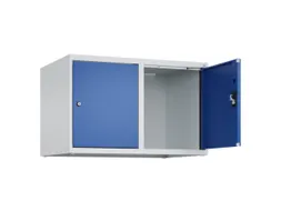 opzetkast,v. locker,2vak.,vak B 400mm,HxBxD 500x800x500mm,cilinderslot