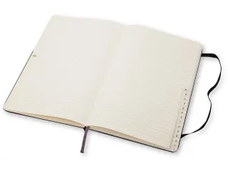 Adresboek Moleskine Large 130x210mm hard cover lijn zwart - 8