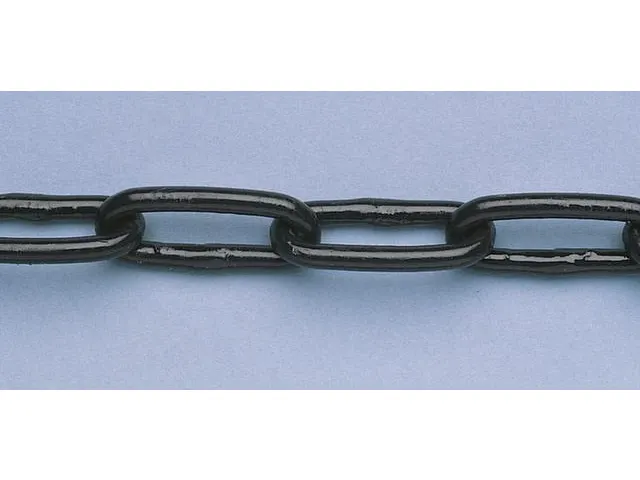 afzetketting,v. trottoirpaal,kettingelementen 5x36mm,staal,RAL7021