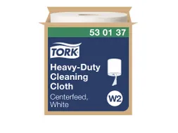 Tork 530137 W2 Premium Heavy-Duty Poetsdoek 1-laags 106m