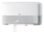 Tork 555500 T2 Twin Mini Jumbo Toiletpapier Dispenser Elevation Wit
