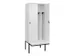 locker voor scheiding van kleding,HxBxD 2120x800x815mm,2vak