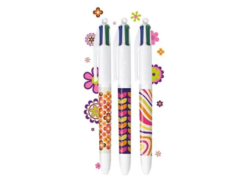 4 Colours Décor Ltd Edition balpen medium 4 kleuren
