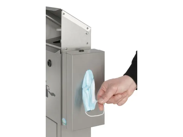 ontsmettingsmiddeldispenser HxBxD 1147x254x140mm v. 0 5-1l