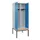 locker met bank,voor scheiding van kleding,HxBxD 2120x800x815mm,2vak