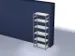 rayonnage modulaire,rayonnage départ,HxlxP 2500x1060x535mm