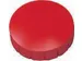 magneet MAULsolid, diameter 24mm rood, doos met 10 stuks