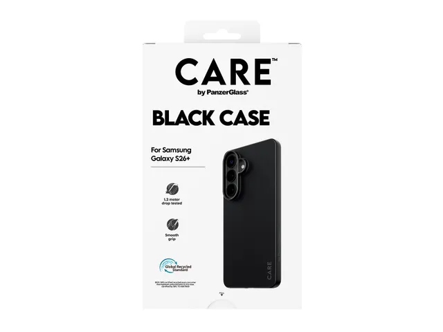PanzerGlass CARE by TPU Case Black Samsung Galaxy S26+, Hoes, Sa