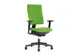 Siège De Bureau Pivotant Vert Piètement Noir Méc. Synchrone Avec Ac