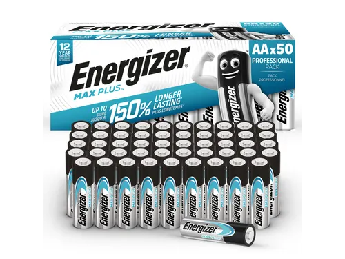 Batterij Energizer Max Plus 50x AA alkaline