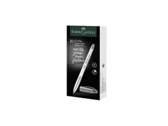 Balpen Faber-Castell K-One 0.5 zwart doos 10 stuks