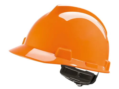 MSA V-Gard veiligheidshelm met Fas-Trac III binnenwerk Oranje