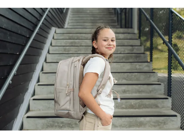 Schooltas Beckmann Urban Midi 26L Beige