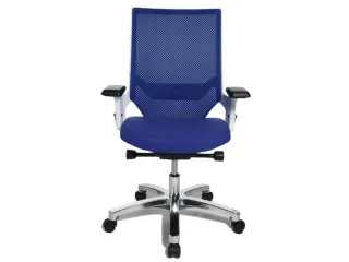 Topstar Bureaustoel Autosynchro SY met armleuningen Blauw - 1