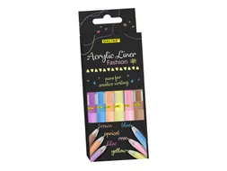 Acrylliner Online fashion assorti 6 stuks