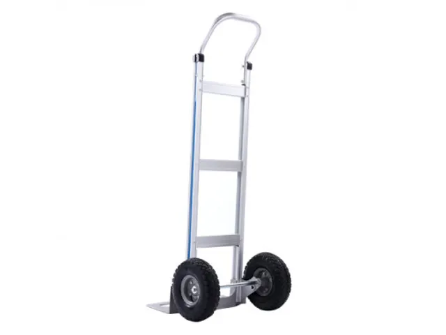 Steekwagen 250kg rubberen luchtbanden