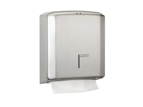 Handdoekdispenser Rvs C-vouw Z-vouw