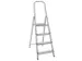 aluminium beugelladder eenzijdig 4treden stand H 0 78m aluminium