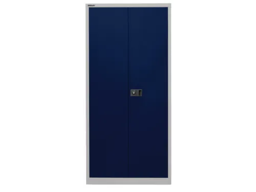 kantoorkast openslaande deuren HxBxD 1950x914x500mm Stalen Grijs Blauw