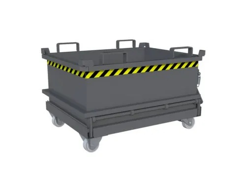 mini-bodemklepcontainer,HxLxB 625x800x1000mm,0,24m³,inrijbeugel,staal
