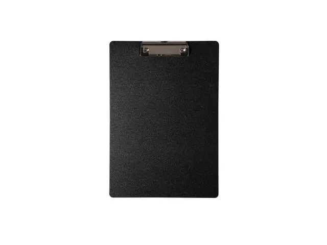 Klembord A4, PP Zwart