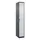 locker voor scheiding van kleding,HxBxD 1850x300x500mm,1vak