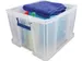 Bankers Box Opbergdoos Transparant 48 Liter
