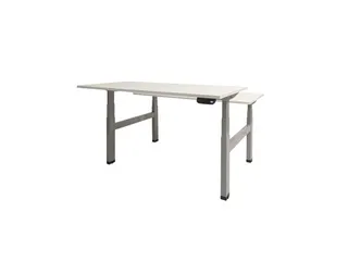 Dextro Plus Duo Elektrisch verstelbaar Zit/Sta bureau 160x80 Eik Alu - 1