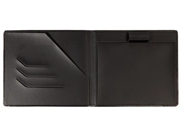 Conférencier Sigel A6 noir aspect cuir noir mat