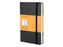 Notitieboek Moleskine pocket 90x140mm lijn hard cover zwart