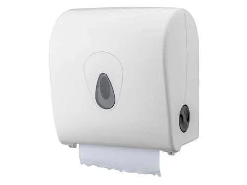 Handdoekroldispenser Kunststof Wit