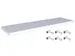 tablette,p. rayonnage,lxP 1300x400mm,charge max. par tabl. 125kg,acier
