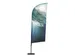 Print Wind voor Beach Flag Alu 205cm, 86x162cm Enkelzijdig
