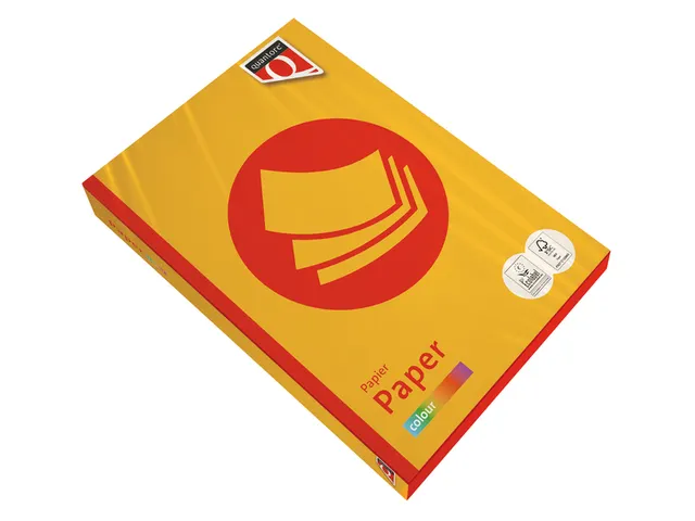 Kopieerpapier Quantore Colour A4 120 Gram Diepgeel 250vel