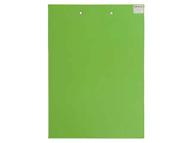 Klembord MAUL A4 staand PVC neon groen