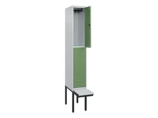Dubbeldekse dekenkist,HxBxD 2120x300x815mm,1x2vak.,vak B 300mm - 2