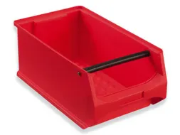Zichtbak Grip 150x200x350mm Pp Met Draaggreep Rood