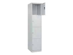 lockerkast,HxBxD 1850x400x500mm,1x4vakken,vak B 400mm,cil.-slot
