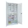 post-/sorteerkast,HxBxD 1950x1000x400mm,39vakken,RAL7035,front RAL7035